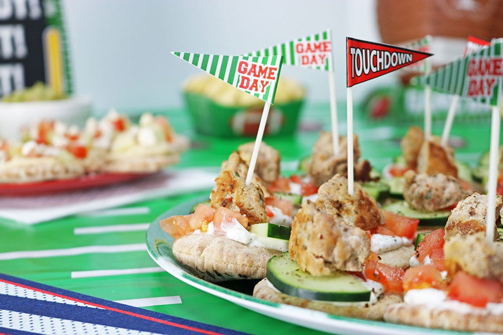 Game Day Turkey Meatball Sliders