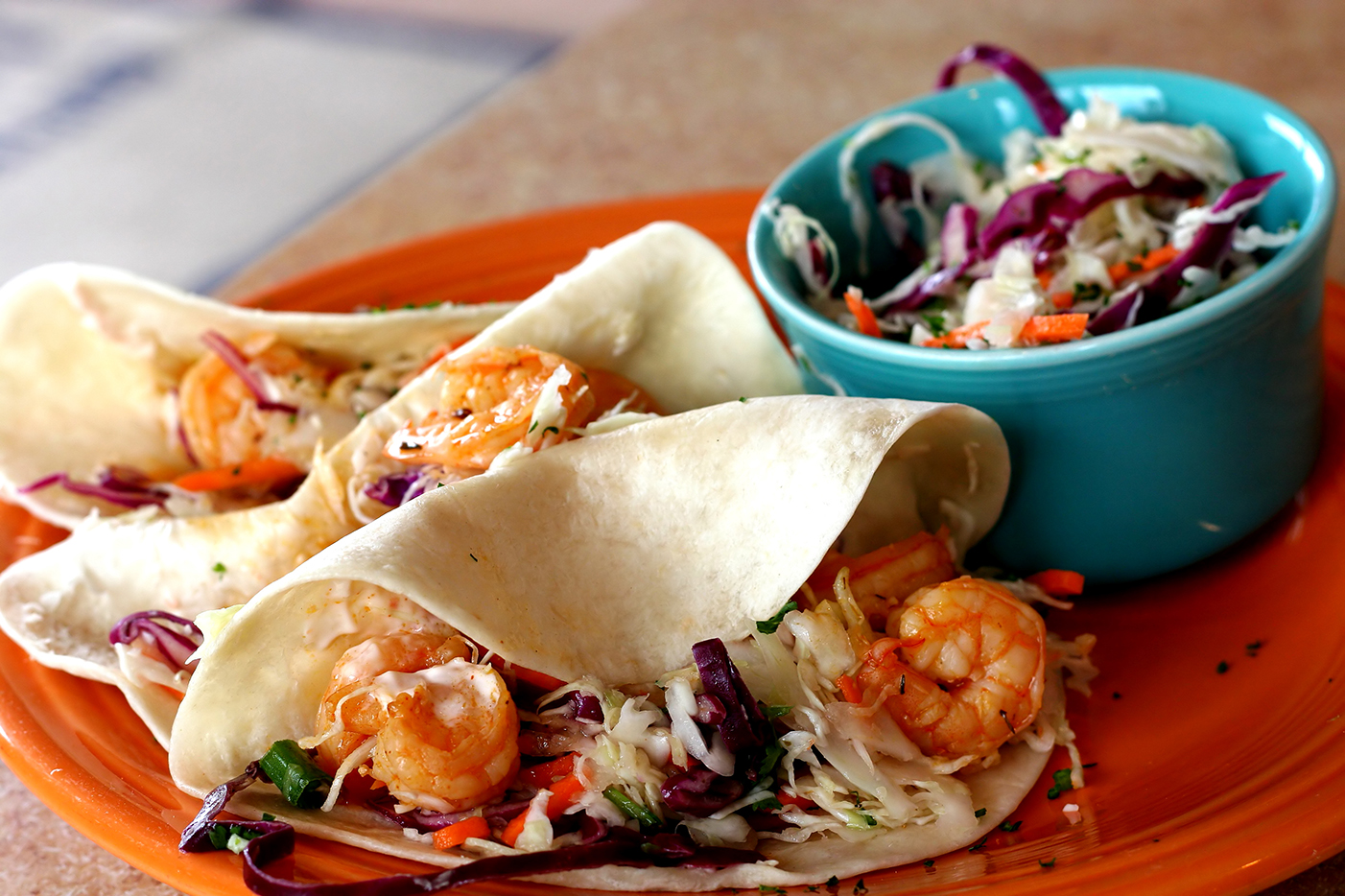 Grilled Shrimp Tacos | Low carb bread recipes | Joseph's Bakery