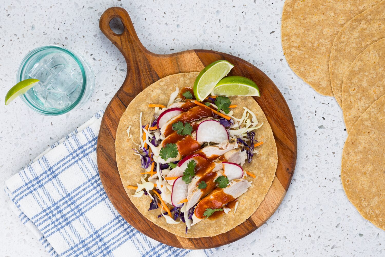 Chipotle Adobo Chicken Tacos | Low carb bread recipes | Joseph's Bakery